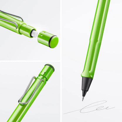 LAMY Safari Ballpoint Pen – Green | Black Refill, Medium