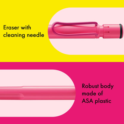LAMY Safari Mechanical Pencil – Neon Pink