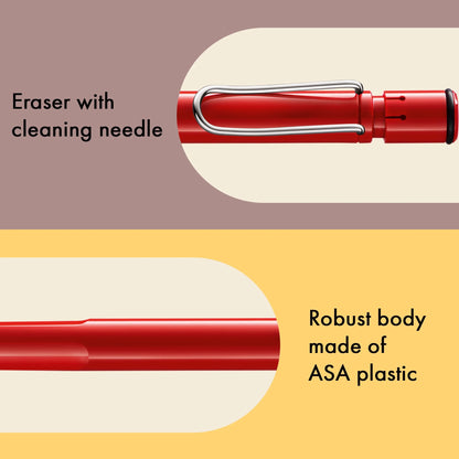 LAMY Safari Mechanical Pencil – Red