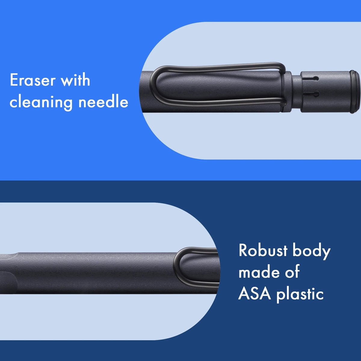 LAMY Safari Mechanical Pencil – Steel Black