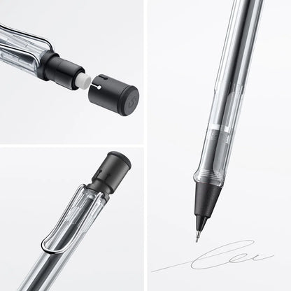 LAMY Safari Mechanical Pencil – Vista (Transparent) | 0.5 mm HB Lead