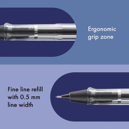 LAMY Safari Mechanical Pencil – Vista (Transparent) | 0.5 mm HB Lead