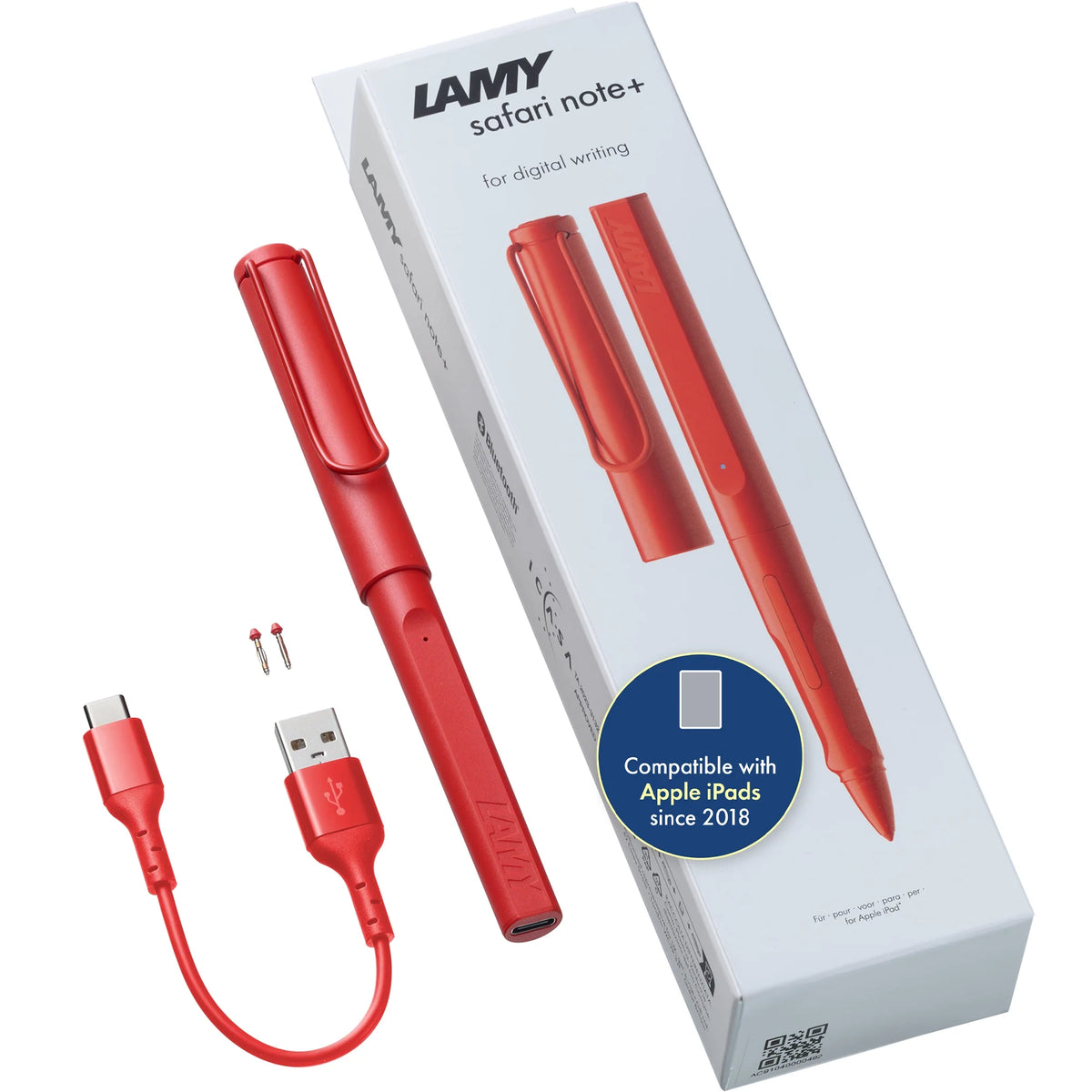 LAMY Safari Note+ Digital Pen for Apple iPad – Red