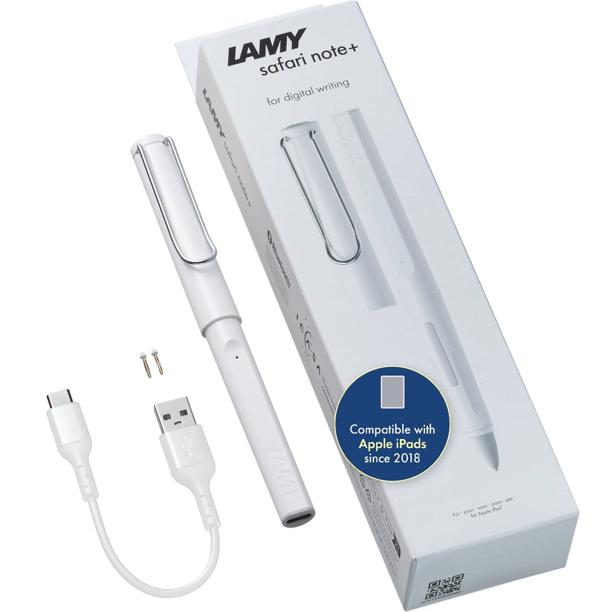LAMY Safari Note+ Digital Pen for Apple iPad – White