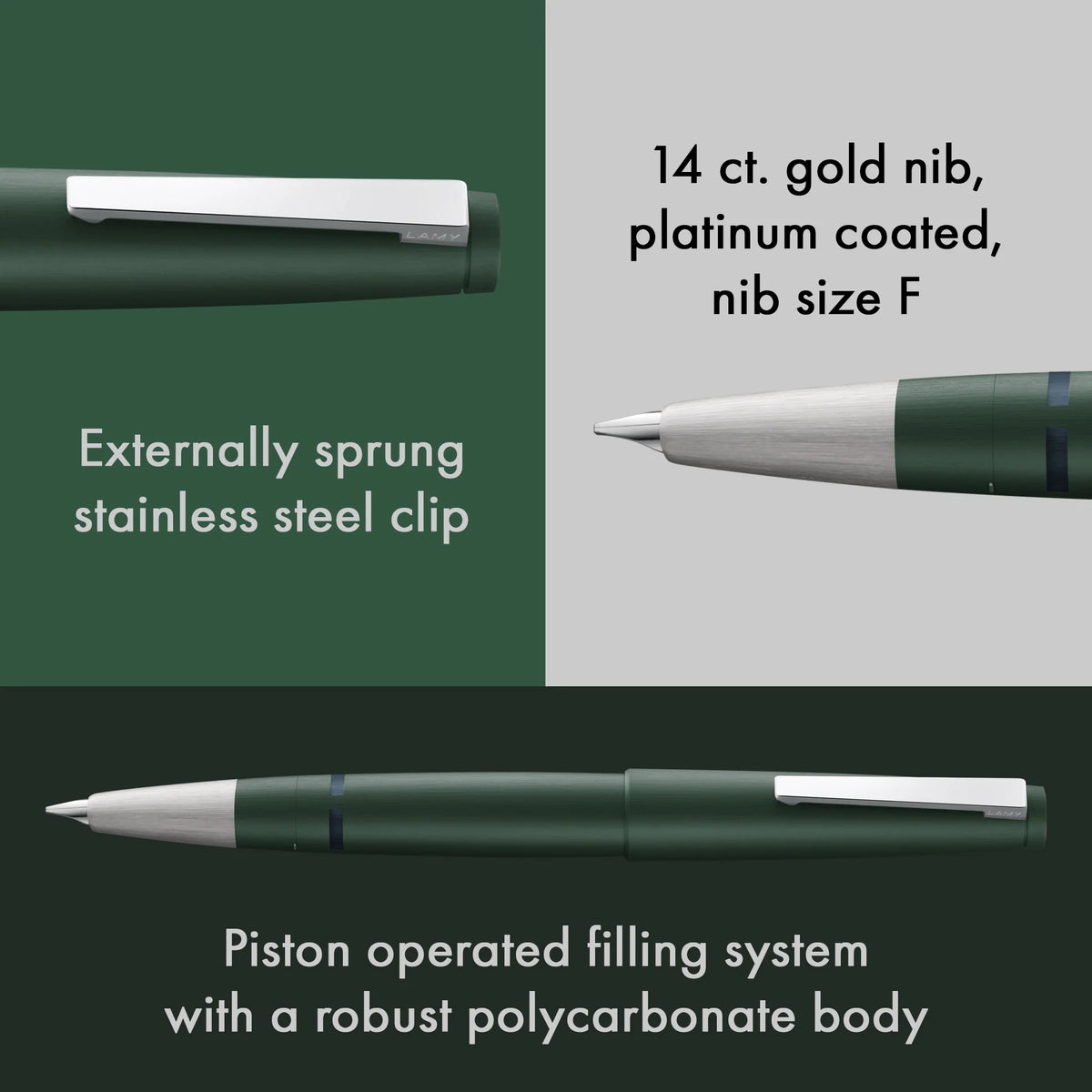 LAMY 2000 Pine Gift Set – Limited Edition