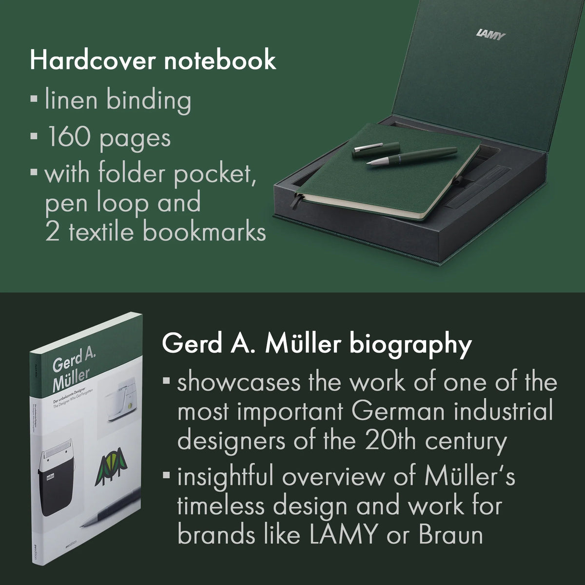 LAMY 2000 Pine Gift Set – Limited Edition