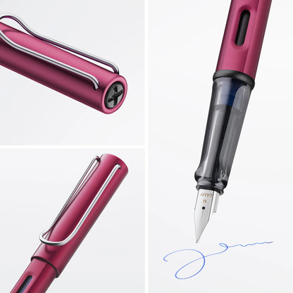 LAMY AL-star Fountain Pen – Black Purple | Left-Handed (LH) Nib
