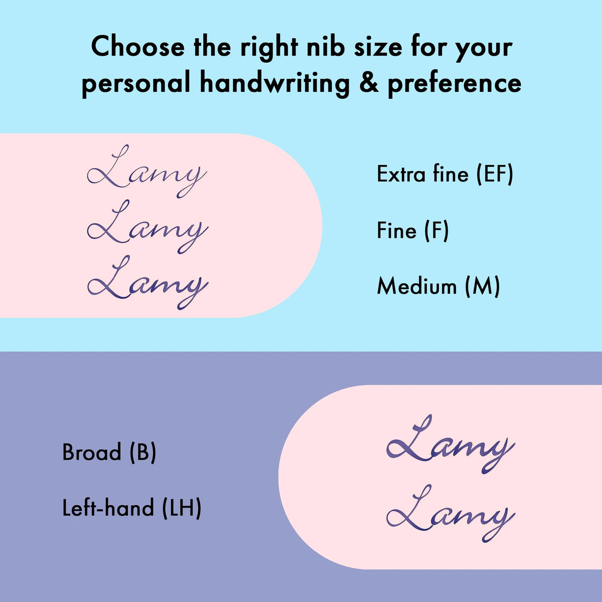 LAMY AL-star Fountain Pen – Black Purple | Left-Handed (LH) Nib