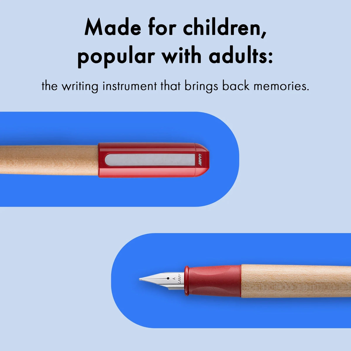 LAMY ABC Fountain Pen – Red