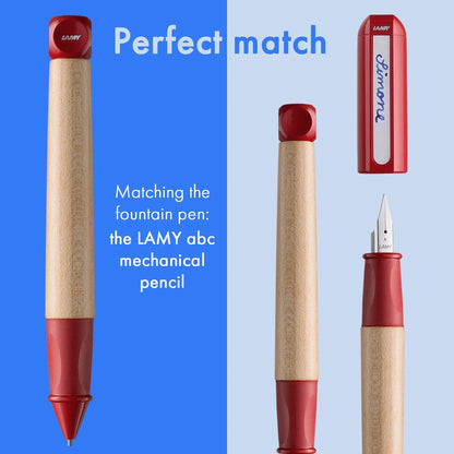 LAMY ABC Fountain Pen – Red