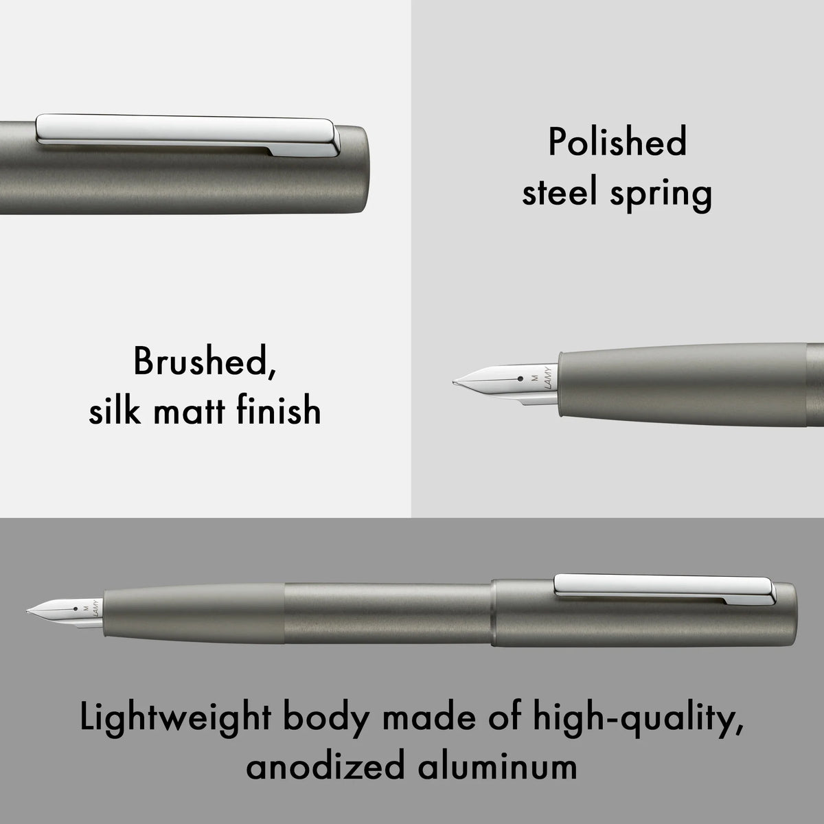 LAMY Aion Fountain Pen – Graphite