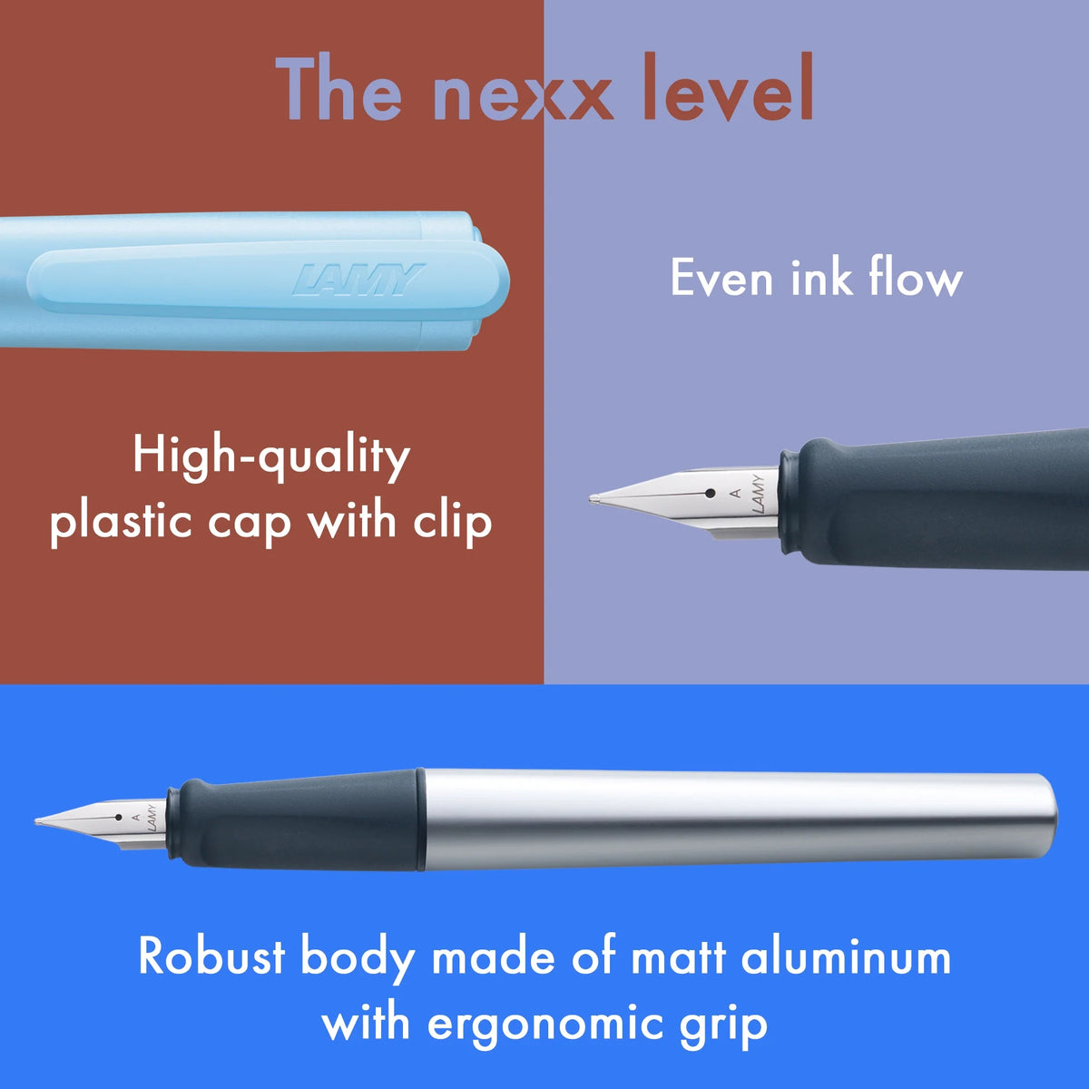 LAMY Nexx Fountain Pen – Azure