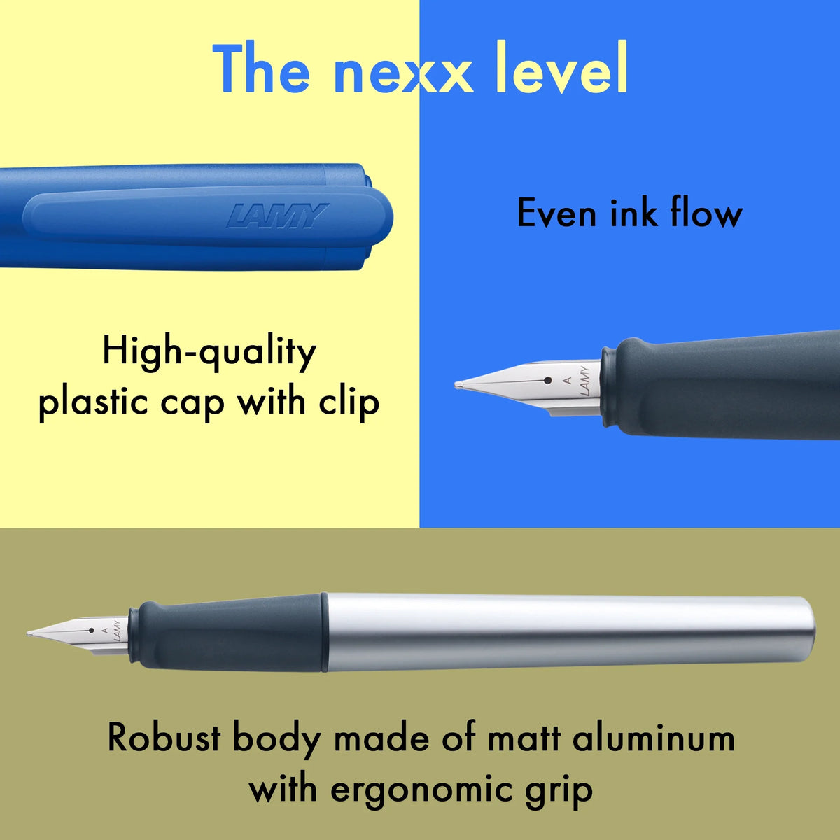 LAMY Nexx Fountain Pen – Blue