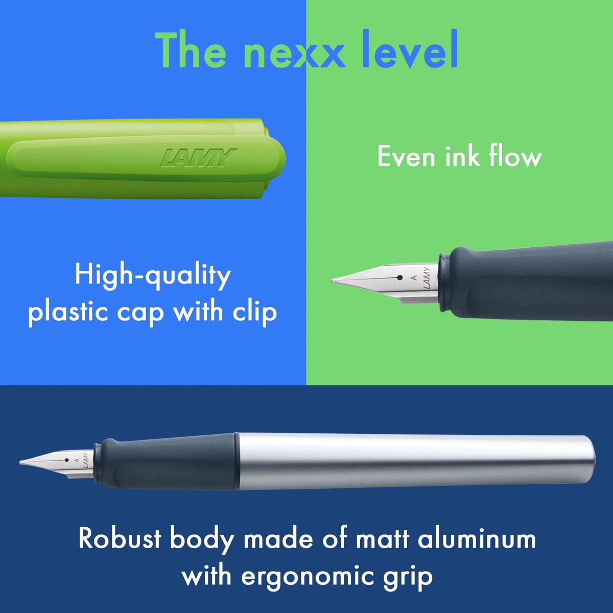 LAMY Nexx Fountain Pen – Lime