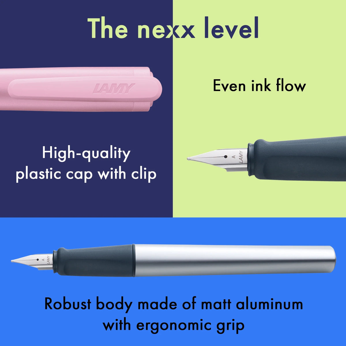 LAMY Nexx Fountain Pen – Rose
