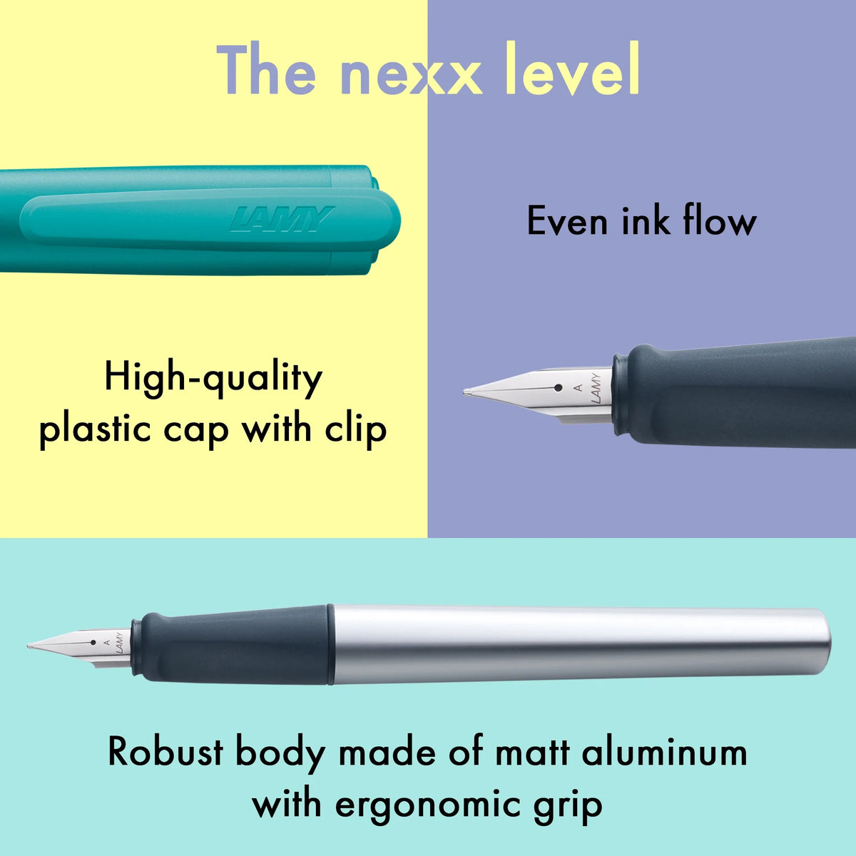 LAMY Nexx Fountain Pen – Emerald