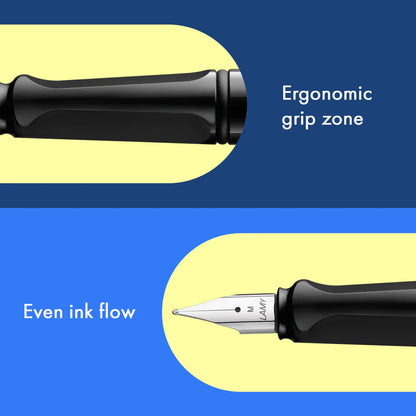 LAMY Safari Fountain Pen – Black