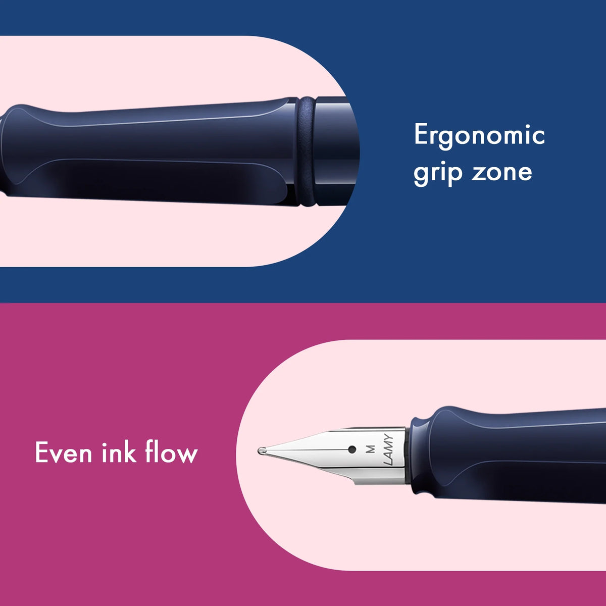 LAMY Safari Fountain Pen – Dark Dusk