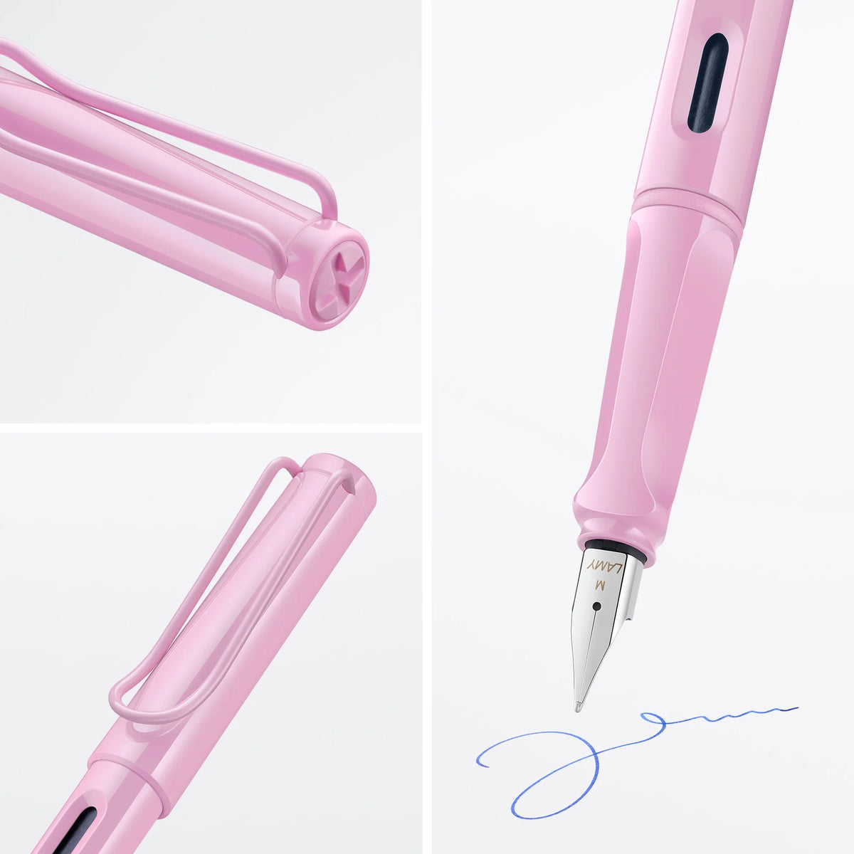 LAMY Safari Fountain Pen – Light Rose | Left-Handed (LH) Nib