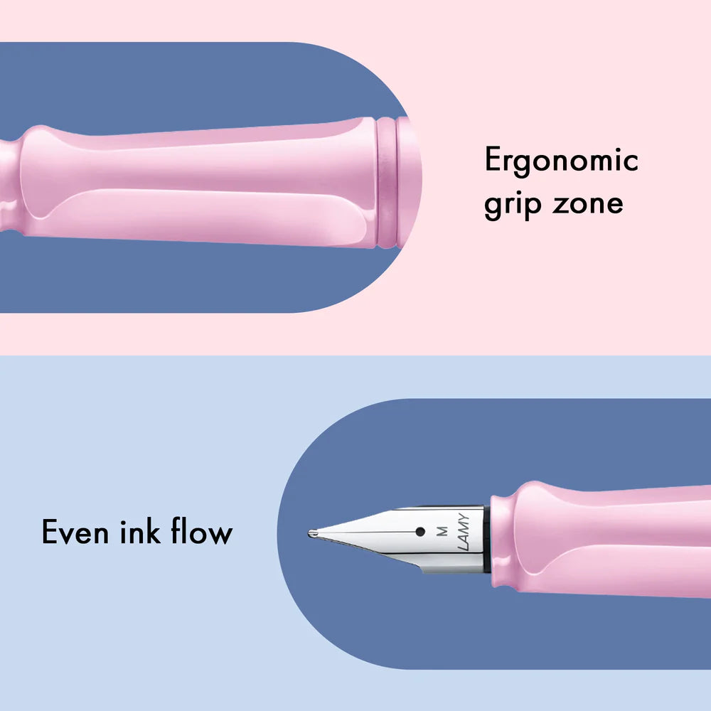 LAMY Safari Fountain Pen – Light Rose