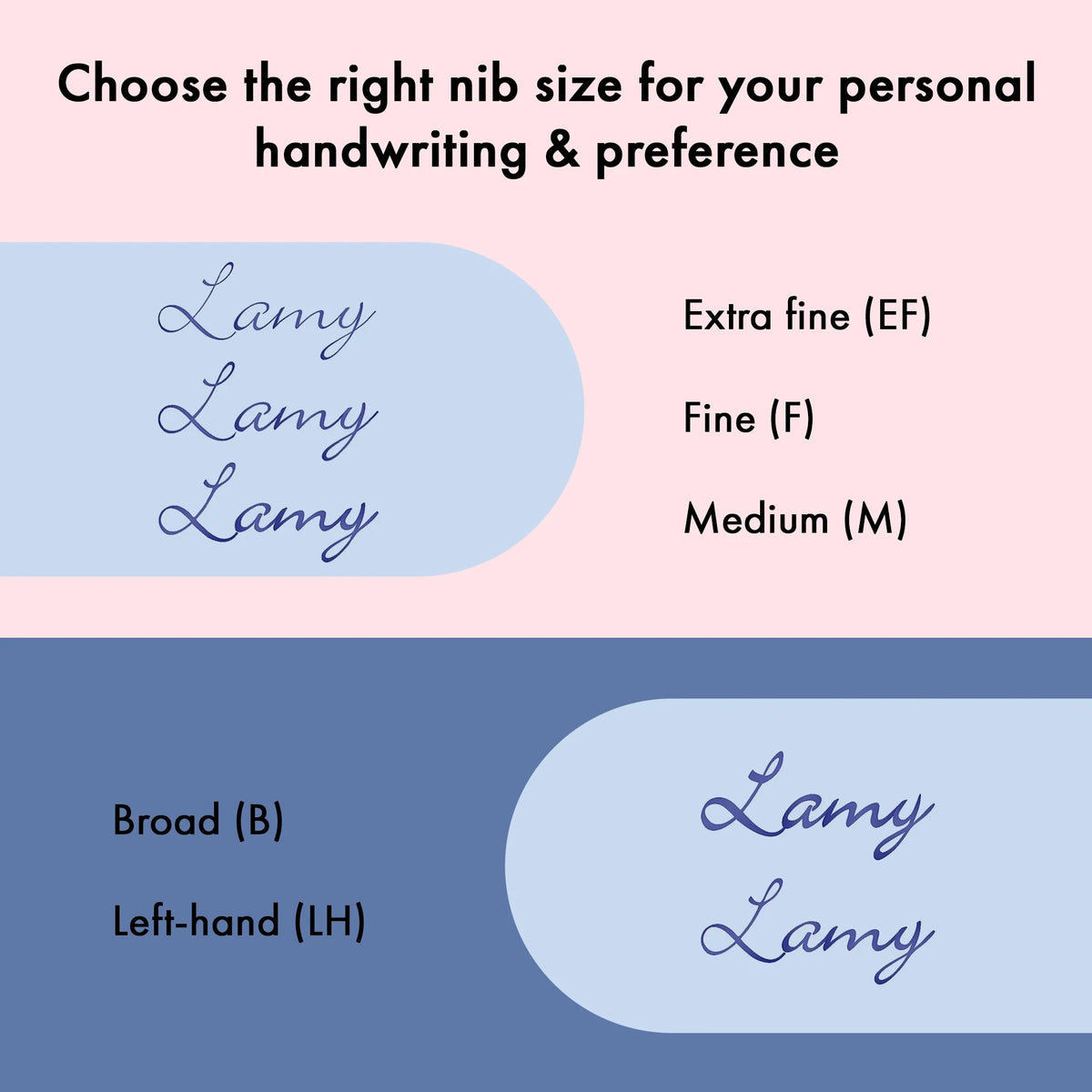 LAMY Safari Fountain Pen – Light Rose | Left-Handed (LH) Nib