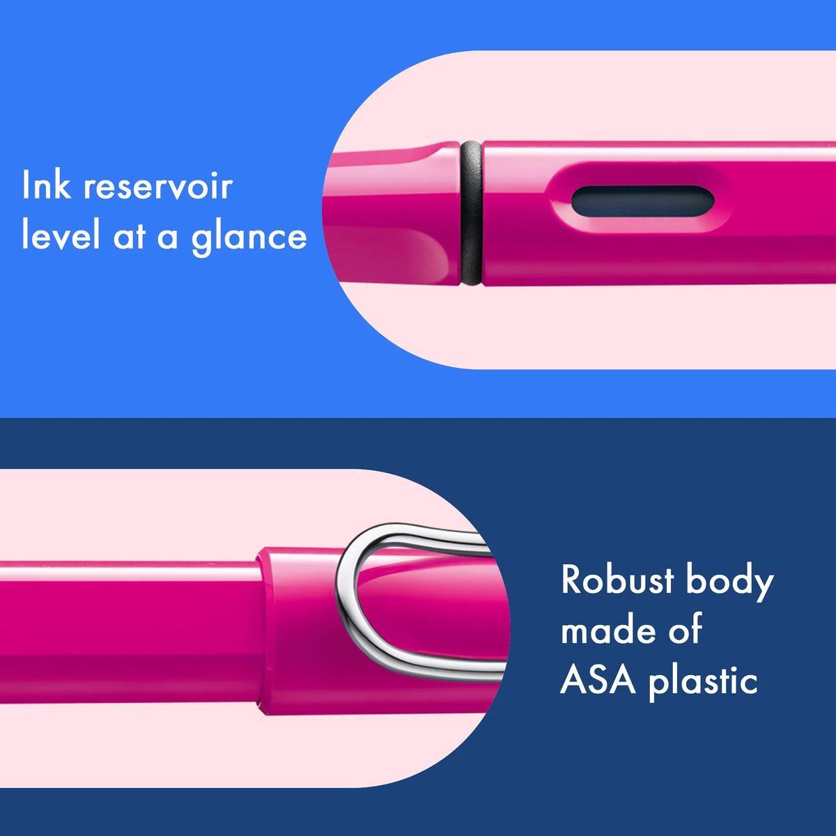 LAMY Safari Fountain Pen – Pink | Medium (M) Nib