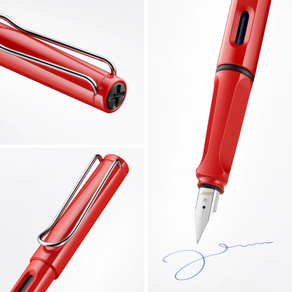 LAMY Safari Fountain Pen – Red