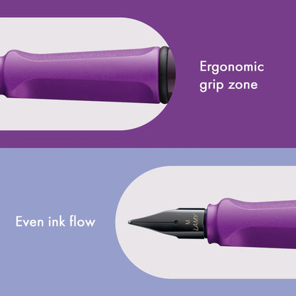 LAMY Safari Fountain Pen – Violet Blackberry