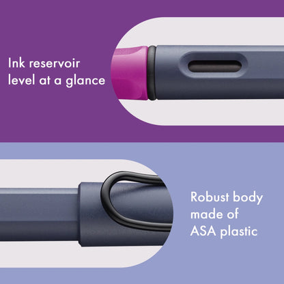 LAMY Safari Fountain Pen – Violet Blackberry