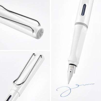 LAMY Safari Fountain Pen – White | Left-Handed (LH) Nib