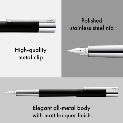 LAMY Scala Fountain Pen – Black