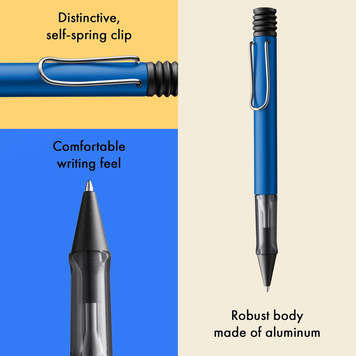 LAMY AL-star Ballpoint Pen – Ocean Blue | Black Refill, Medium