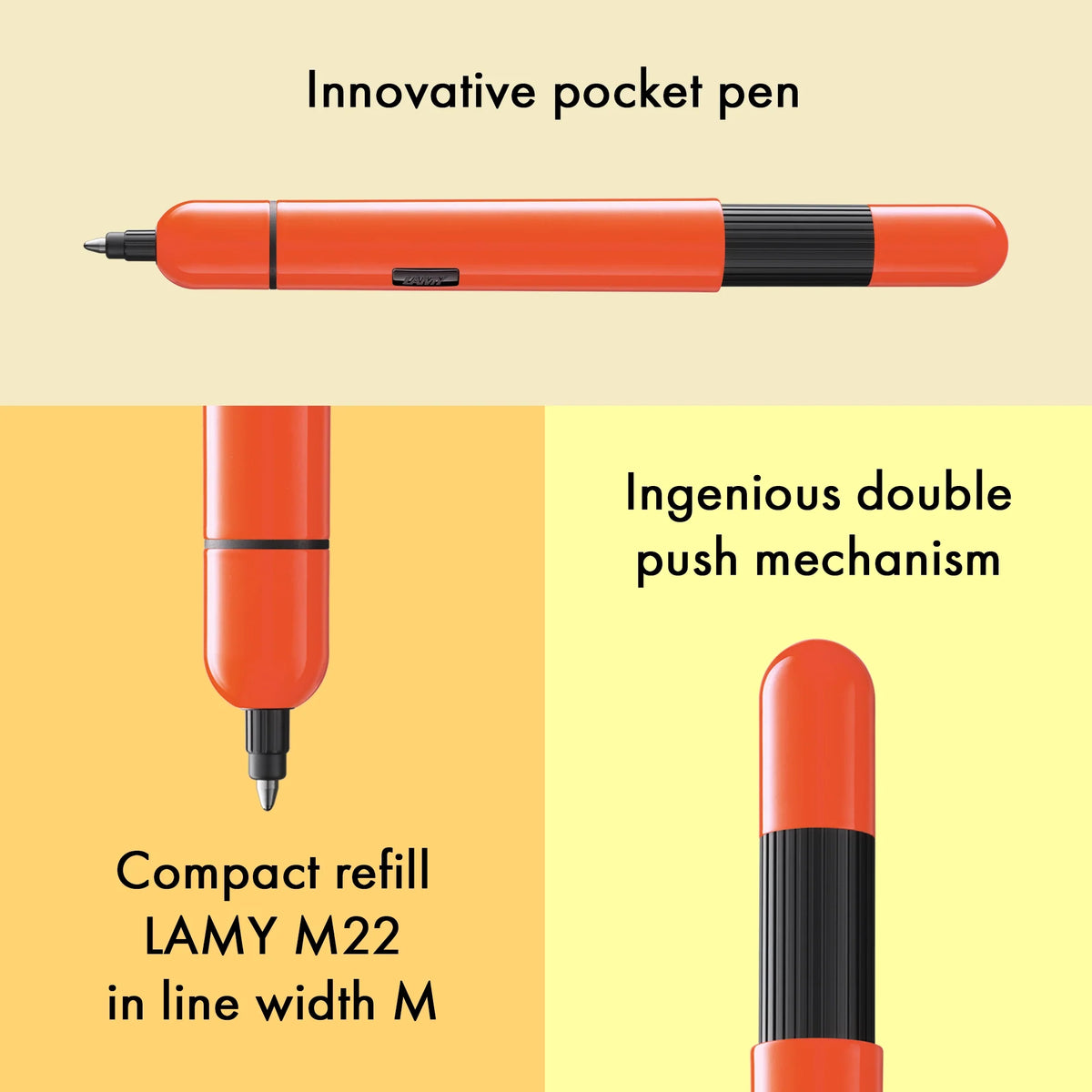 LAMY Pico Ballpoint Pen – Laser Orange