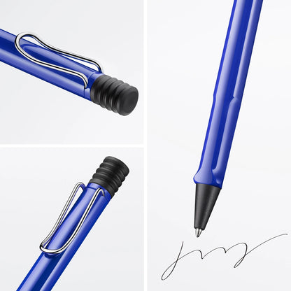 LAMY Safari Ballpoint Pen – Blue | Blue Refill, Medium
