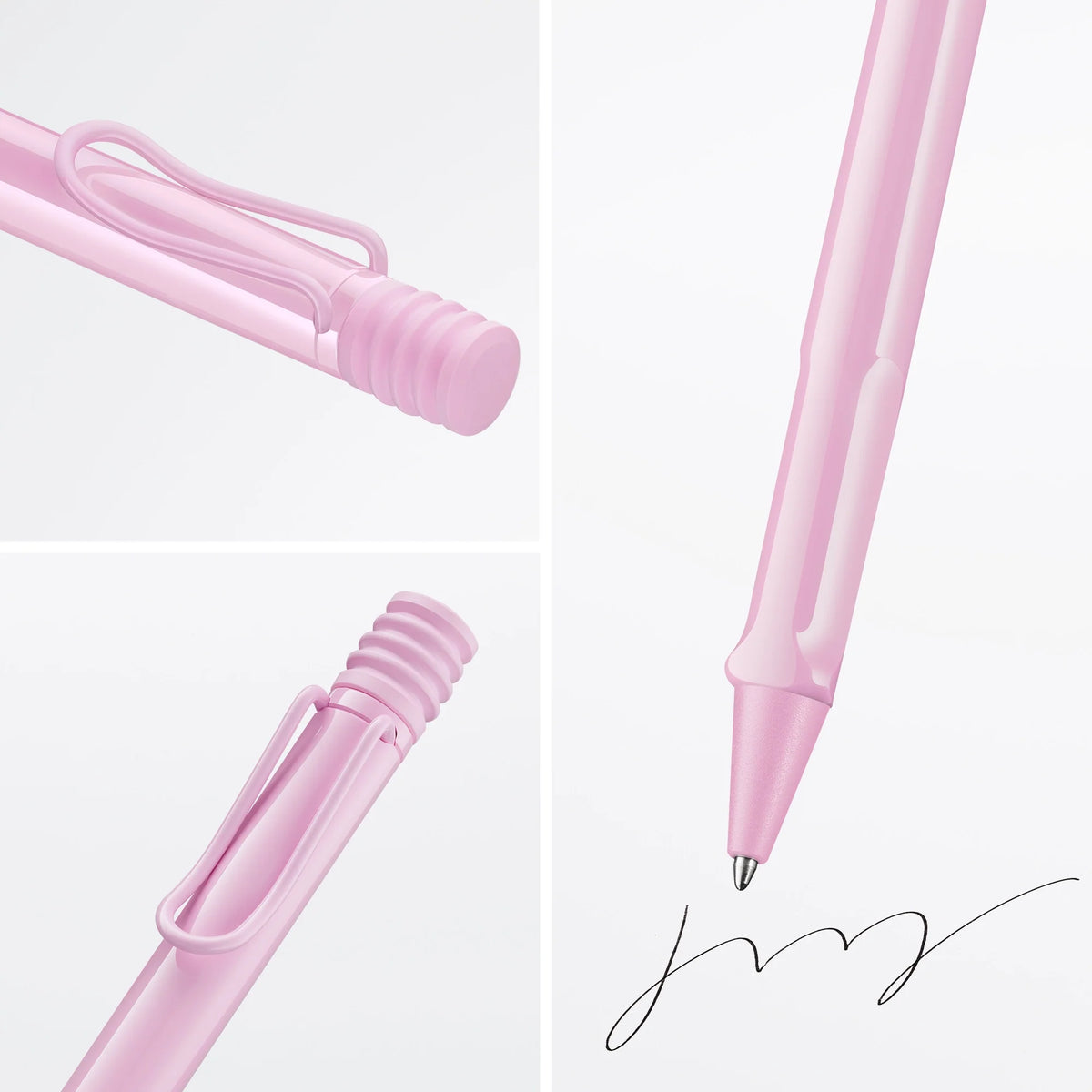 LAMY Safari Ballpoint Pen – Light Rose | Blue Refill, Medium