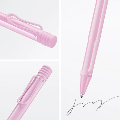 LAMY Safari Ballpoint Pen – Light Rose | Blue Refill, Medium