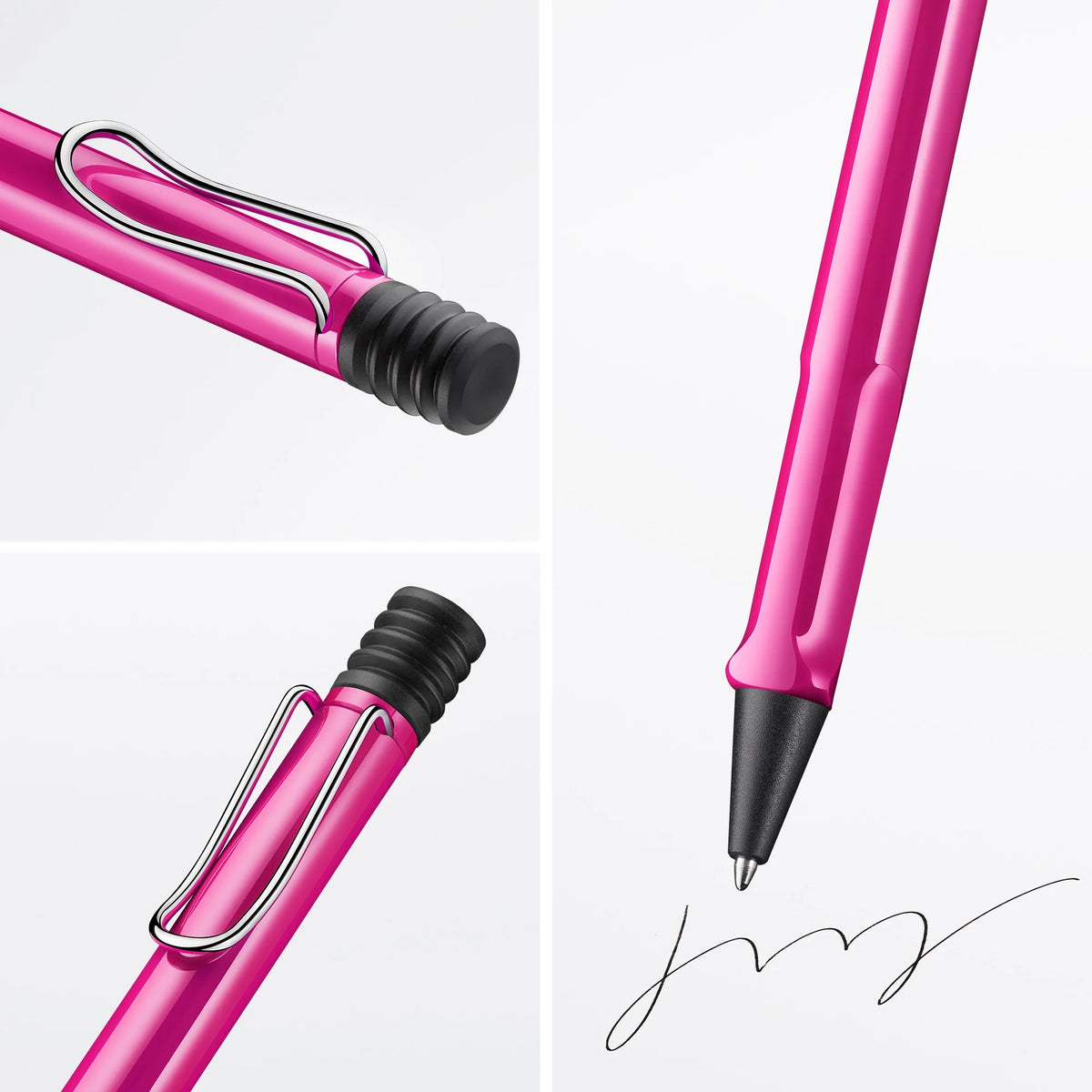 LAMY Safari Ballpoint Pen – Pink | Black Refill, Medium