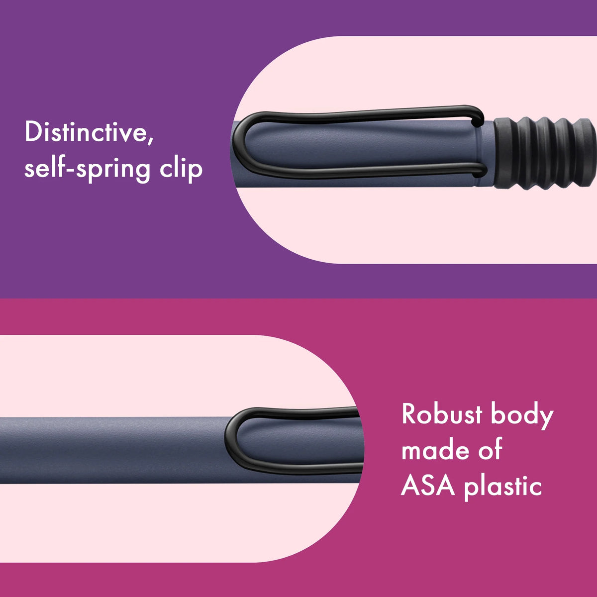 LAMY Safari Ballpoint Pen – Pink Cliff