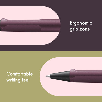 LAMY Safari Ballpoint Pen – Scarlet | Black Refill, Medium