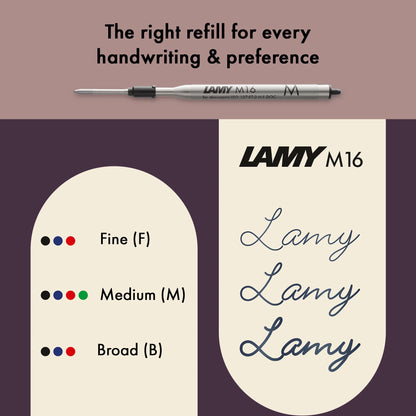 LAMY Studio Ballpoint Pen – Orion Matt | Black Refill, Medium