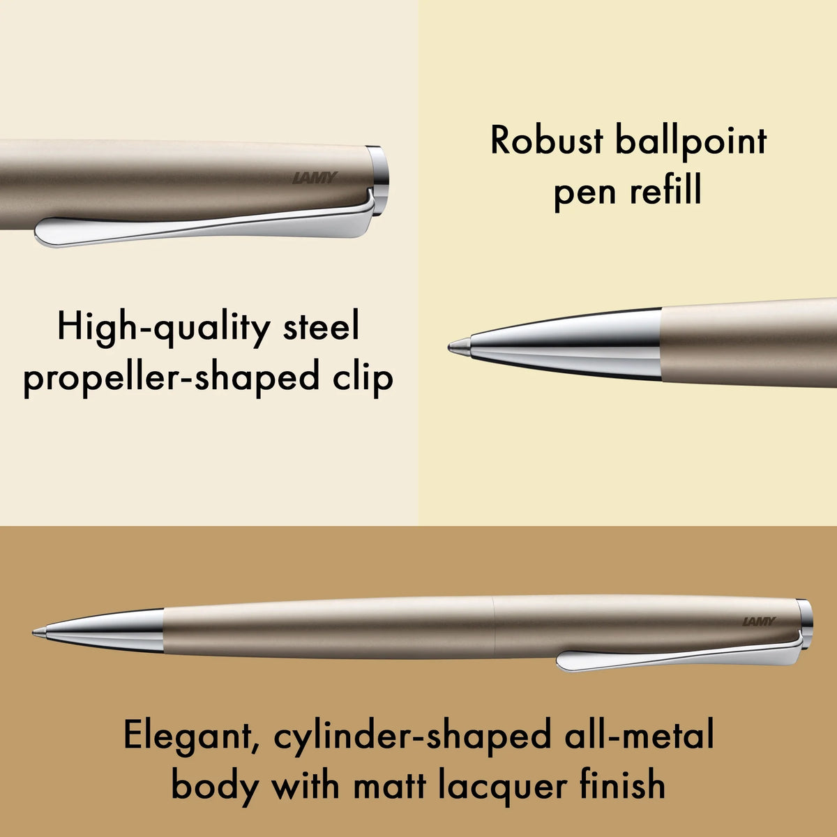 LAMY Studio Ballpoint Pen – Palladium