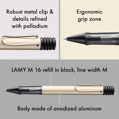 LAMY Lx Ballpoint Pen – Palladium