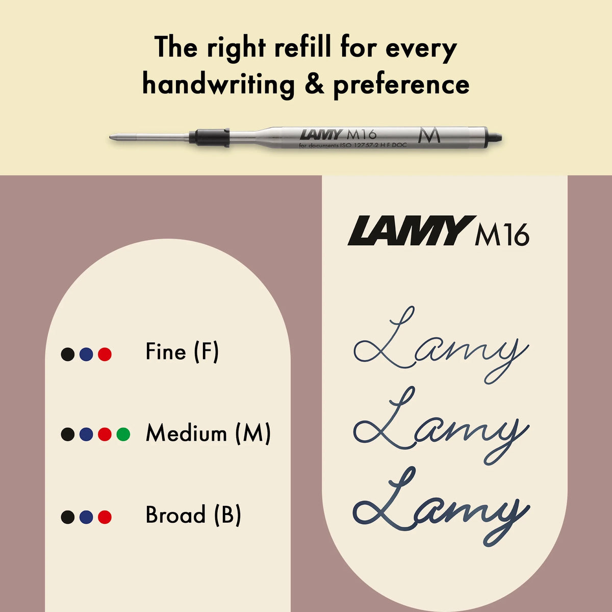 LAMY Lx Ballpoint Pen – Marron