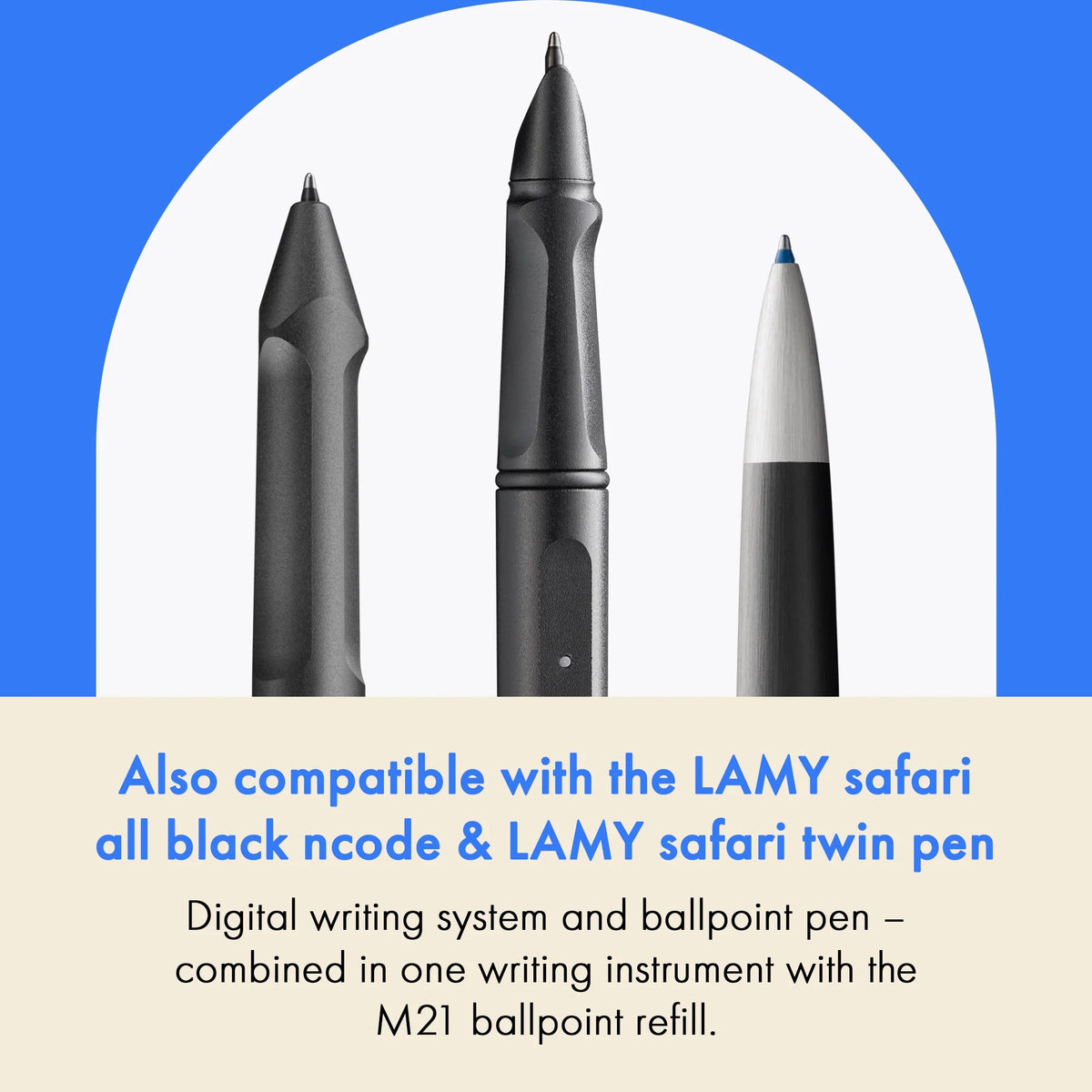 LAMY M21 Multisystem Ballpoint Refill – Red