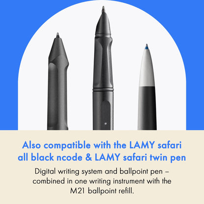 LAMY M21 Multisystem Ballpoint Refill – Red