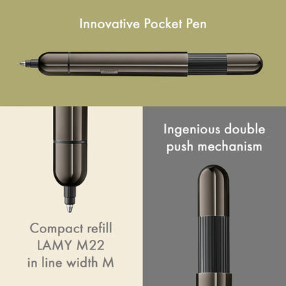 LAMY Pico Lx Ruthenium Gift Set