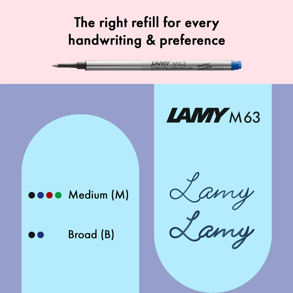 LAMY AL-star Rollerball Pen – Black Purple | Black Refill, Medium