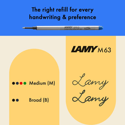 LAMY AL-star Rollerball Pen – Ocean Blue | Black Refill, Medium