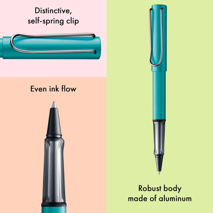 LAMY AL-star Rollerball Pen – Tourmaline | Black Refill, Medium