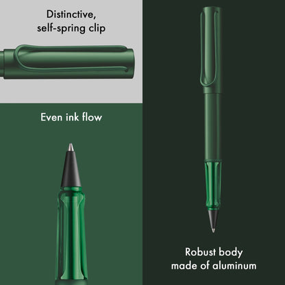 LAMY AL-star Rollerball Pen – Pine | Black Refill, Medium